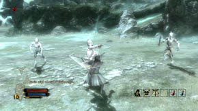 New enemies will be coming all the time - fight till you get rid of all - The Barrow-downs - p. 1 - Chapter 2 - The Lord of the Rings: War in the North - Game Guide and Walkthrough