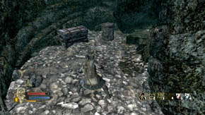 Choose the one on the left, destroy some crates, and search the corners on the left and right side - The Coldfells - p. 2 - Chapter 3 - The Lord of the Rings: War in the North - Game Guide and Walkthrough