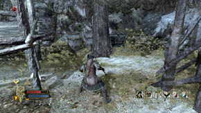 The last enemy to beat will be the orc leader - The High Moors - Chapter 3 - The Lord of the Rings: War in the North - Game Guide and Walkthrough