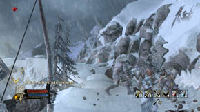 Go forward - Alpine Pass - Chapter 4 - The Lord of the Rings: War in the North - Game Guide and Walkthrough