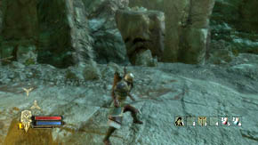 The last stage of this battle is neutralizing the archers in windows and downstairs (in the entrance and to the left), and also dealing with the third heavy-armored orc - Mountain's Interior - Chapter 4 - The Lord of the Rings: War in the North - Game Guide and Walkthrough