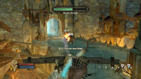 The second stage will be much more difficult because of the trolls who will join the fight - The Gate Chamber - Chapter 4 - The Lord of the Rings: War in the North - Game Guide and Walkthrough