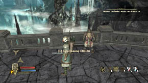 You will teleport to the fortress interior automatically and begin a conversation with Gorin - Nordinbad - Chapter 5 - The Lord of the Rings: War in the North - Game Guide and Walkthrough