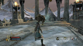 You can also admire the dwarven craft - in order to do it examine a big column that divides the corridor - Nordinbad - Chapter 5 - The Lord of the Rings: War in the North - Game Guide and Walkthrough