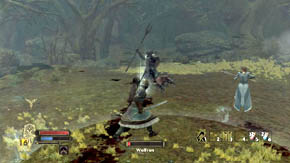 Only when he teleports can you fight hand-to-hand - The Shadowed Paths - Chapter 5 - The Lord of the Rings: War in the North - Game Guide and Walkthrough