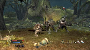 Keep doing this till your series of shots is broken by one of three heavy-armored orcs - The Shadowed Paths - Chapter 5 - The Lord of the Rings: War in the North - Game Guide and Walkthrough