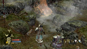 Go to the camp exit - The Shadowed Paths - Chapter 5 - The Lord of the Rings: War in the North - Game Guide and Walkthrough