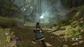 A little further, near the end of the stream two archers will attack you - Web-Shrouded Woods - Chapter 5 - The Lord of the Rings: War in the North - Game Guide and Walkthrough