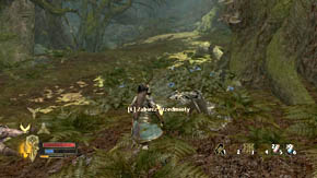 Three archers and a heavy-armored warrior will join at the end of the fight - Woodland Marshes - Chapter 5 - The Lord of the Rings: War in the North - Game Guide and Walkthrough