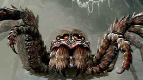 Come back to the exit and use the glowing portal behind the eagle to return to the cave in Mirkwood - Heart of the Web - Chapter 5 - The Lord of the Rings: War in the North - Game Guide and Walkthrough