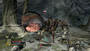 It's the spider queen, Saenathra - Heart of the Web - Chapter 5 - The Lord of the Rings: War in the North - Game Guide and Walkthrough