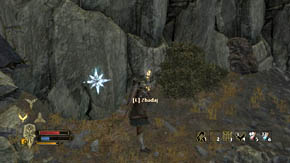 Approach the right edge of the bridge and you'll notice some tracks - The Grey Mountains - p. 1 - Chapter 6 - The Lord of the Rings: War in the North - Game Guide and Walkthrough