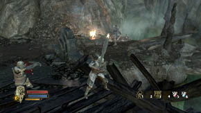 Run following the only path - The Grey Mountains - p. 1 - Chapter 6 - The Lord of the Rings: War in the North - Game Guide and Walkthrough