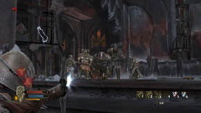 More heavy barbarians warriors, fast warriors wielding two weapons, sorcerers, prisoners and also a troll will be joining the fight - Carn Dum - Chapter 8 - The Lord of the Rings: War in the North - Game Guide and Walkthrough