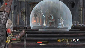 Now, things might get a little complicated, as the boss won't be alone - three fast barbarian warriors with two weapons and a prisoner will appear - Carn Dum Citadel - Chapter 8 - The Lord of the Rings: War in the North - Game Guide and Walkthrough