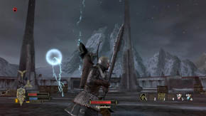 Agandaur will also be using magic missiles - Carn Dum Citadel - Chapter 8 - The Lord of the Rings: War in the North - Game Guide and Walkthrough