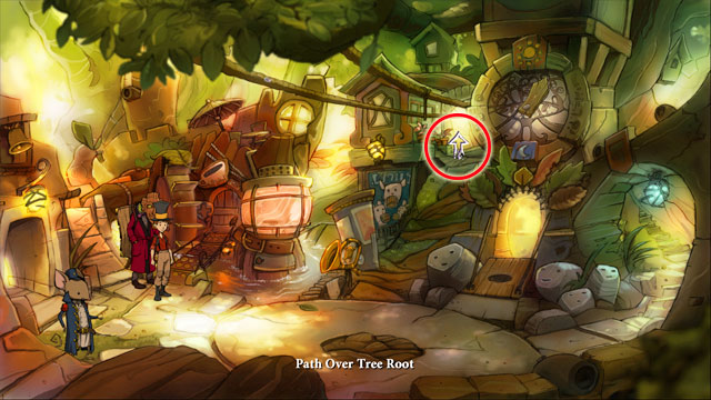 While playing game you don't have to wait that Jerry enter a passage to next location - General hints - Game elements - The Night of the Rabbit - Game Guide and Walkthrough