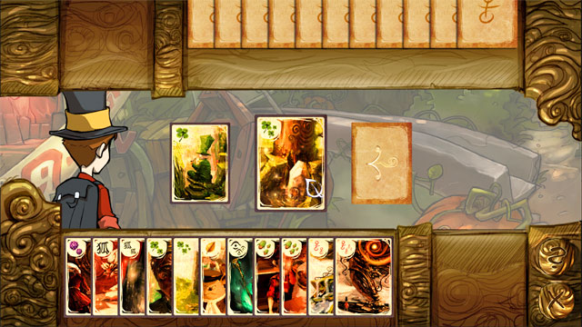 After you select family it's time for a card - Card game Quartet - Game elements - The Night of the Rabbit - Game Guide and Walkthrough