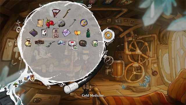 Go to the dwarves home - A trip with Spitzweg - Walkthrough - The Night of the Rabbit - Game Guide and Walkthrough