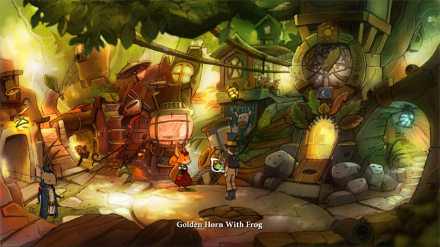 Go to edge of town - A trip with Spitzweg - Walkthrough - The Night of the Rabbit - Game Guide and Walkthrough