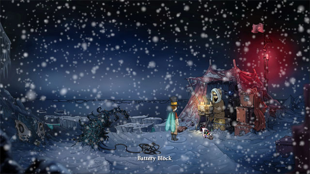 Use experimental strings of lights on scrub - The four portals: fox's cunning and glimmer of hope spells - Walkthrough - The Night of the Rabbit - Game Guide and Walkthrough