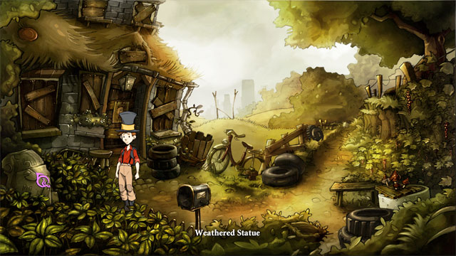 As you can see world has changed - Lizards, bottles and fifth portal - Walkthrough - The Night of the Rabbit - Game Guide and Walkthrough