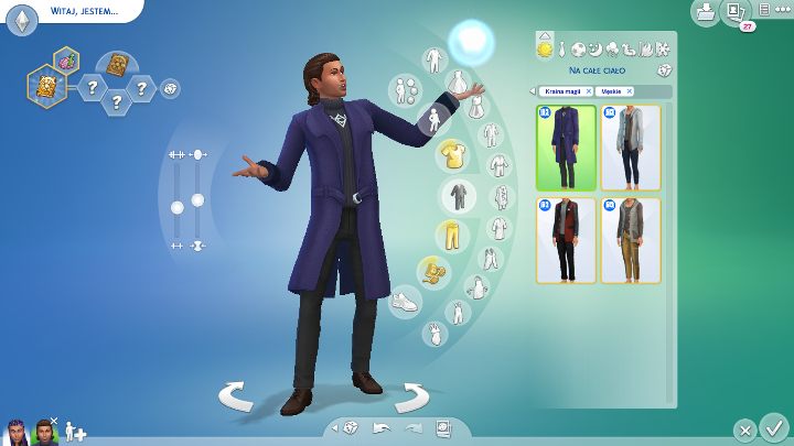 New clothes emphasize the prestige of the wizard. - The Sims 4 Realm of Magic: Other new features and novelties - The Sims 4: Realm of Magic - Sims 4 Guide