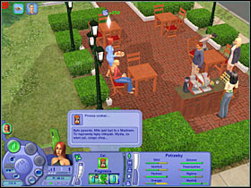 Use one of the tables - Chapter 5 - Scenario 1 - The Sims Life Stories - Game Guide and Walkthrough