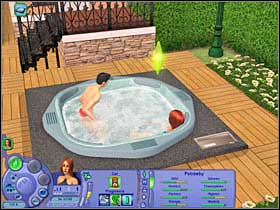 Riley notices that Dylan has arrived in the gym (#1) - Chapter 6 - Scenario 1 - The Sims Life Stories - Game Guide and Walkthrough