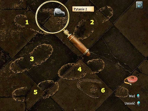 Zoom appears - Examine all important traces and evidences | The Murder in Diocese of Knightsbridge - The Murder in Diocese of Knightsbridge - The Testament of Sherlock Holmes Game Guide