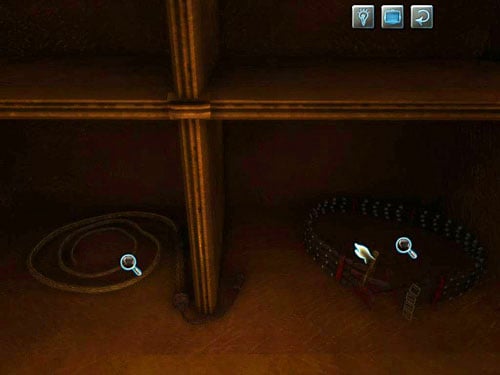 You will find a hair shirt and whip - Examine all important traces and evidences | The Murder in Diocese of Knightsbridge - The Murder in Diocese of Knightsbridge - The Testament of Sherlock Holmes Game Guide