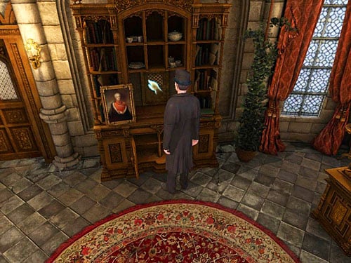 Look at the chest on the cupboard - Examine all important traces and evidences | The Murder in Diocese of Knightsbridge - The Murder in Diocese of Knightsbridge - The Testament of Sherlock Holmes Game Guide