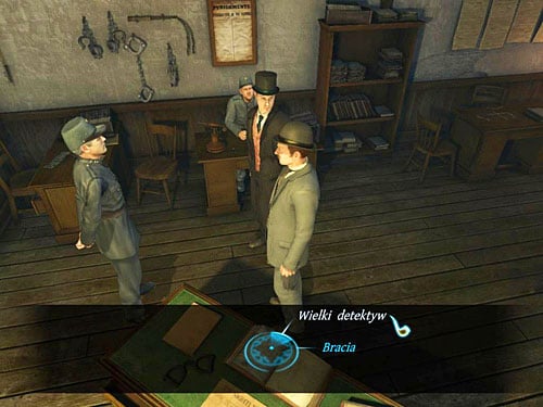 Go inside and talk with guards manager, James, about all topics - Meet With Hans Schielman | Escape From Westgate Prison - Escape From Westgate Prison - The Testament of Sherlock Holmes Game Guide