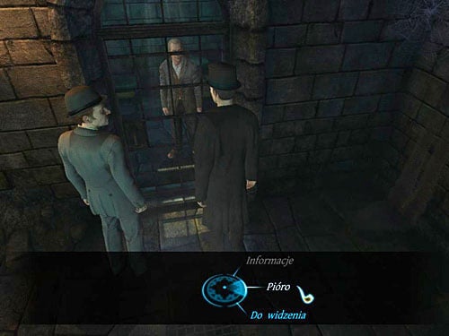 Talk with him about poison and other useful information - Meet With Hans Schielman | Escape From Westgate Prison - Escape From Westgate Prison - The Testament of Sherlock Holmes Game Guide