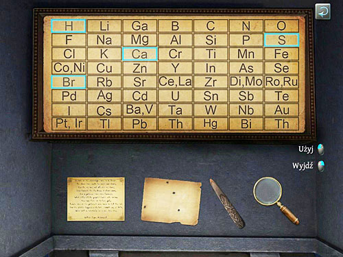 Put off the glass and both sheets (RMB) and click symbols of those elements on a chest - Get Hans Feather | Escape From Westgate Prison - Escape From Westgate Prison - The Testament of Sherlock Holmes Game Guide