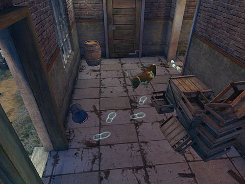 Enter the building with a lever again and go to the room with it - Get on the Other Side of Channel | Accident at Stinging Street - Accident at Stinging Street - The Testament of Sherlock Holmes Game Guide