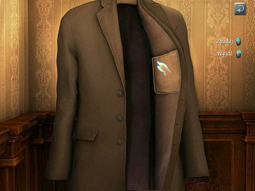 Inspect inside breast pocket to get a press card - Get Rid of a Secretary | O. Farleys Office - O. Farleys Office - The Testament of Sherlock Holmes Game Guide