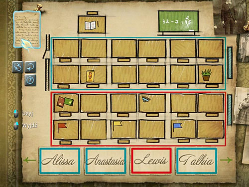 Click at a paper attached in the upper left to get another information - Find James Desk and Open a Cupboard | Explosion in Becketts Residence - Explosion in Becketts Residence - The Testament of Sherlock Holmes Game Guide