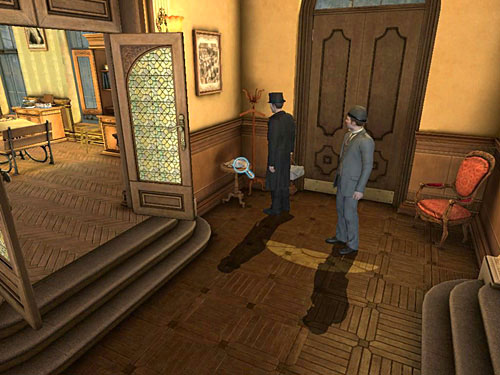 And from a table next to exit door you find a note (Lord Becketts note) - Gather Remaining Teaching Aids | Explosion in Becketts Residence - Explosion in Becketts Residence - The Testament of Sherlock Holmes Game Guide