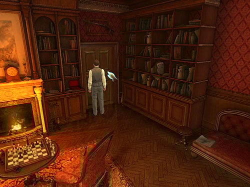After returning to Baker Street, search the apartment - Find Clues about Holmes Location | Hideout in Whitechapel - Hideout in Whitechapel - The Testament of Sherlock Holmes Game Guide
