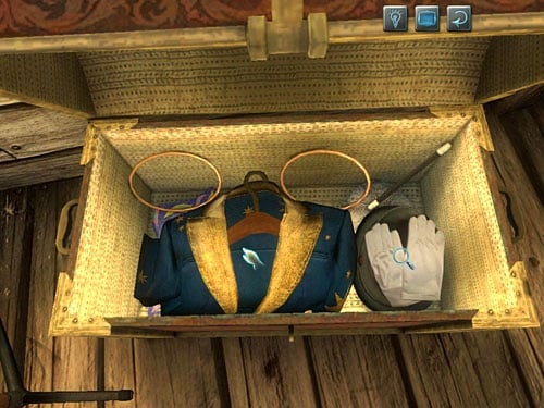 Inside you find magical accessories and magicians clothes - Search an Attic | A Fire in Sawmill - A Fire in Sawmill - The Testament of Sherlock Holmes Game Guide