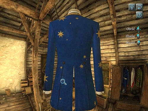 Reverse costume and take Fergussons diary and master key from a back pocket - Search an Attic | A Fire in Sawmill - A Fire in Sawmill - The Testament of Sherlock Holmes Game Guide