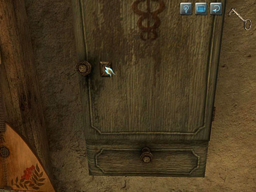 Open it - it hangs between window and stove - Find a Cog | A Fire in Sawmill - A Fire in Sawmill - The Testament of Sherlock Holmes Game Guide