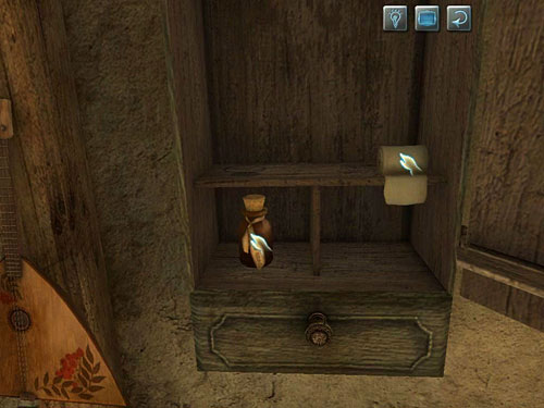 Watson finds hydrogen peroxide and bandage - Find a Cog | A Fire in Sawmill - A Fire in Sawmill - The Testament of Sherlock Holmes Game Guide