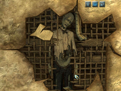 Only then the millstone starts and breaks false wall - Destroy False Wall (2) | A Fire in Sawmill - A Fire in Sawmill - The Testament of Sherlock Holmes Game Guide