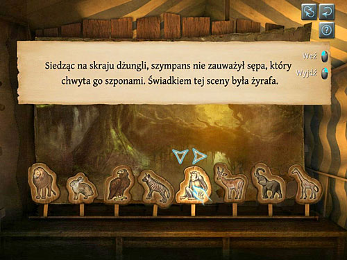 Click on animals and a board appears - you have to place animals in particular order, written down on both pages - Open a Secret Box | A Grand Final in the Fun Fair - A Grand Final in the Fun Fair - The Testament of Sherlock Holmes Game Guide