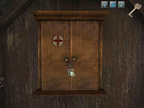Using it, open a medicine cabinet on the other end of corridor - Get Rid of the First Guard | A Grand Final in the Fun Fair - A Grand Final in the Fun Fair - The Testament of Sherlock Holmes Game Guide