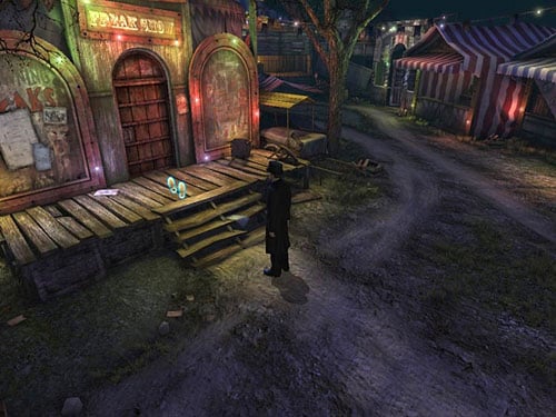 Go inside - Take Care of the Second Guard | A Grand Final in the Fun Fair - A Grand Final in the Fun Fair - The Testament of Sherlock Holmes Game Guide