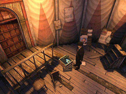 Now you have lure guard to look inside - Take Care of the Second Guard | A Grand Final in the Fun Fair - A Grand Final in the Fun Fair - The Testament of Sherlock Holmes Game Guide