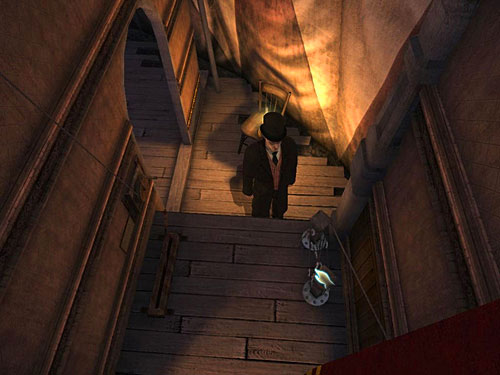 Click on ropes at the wall, where you can see a piece of curtain - Eliminate the Prince Woodville | A Grand Final in the Fun Fair - A Grand Final in the Fun Fair - The Testament of Sherlock Holmes Game Guide